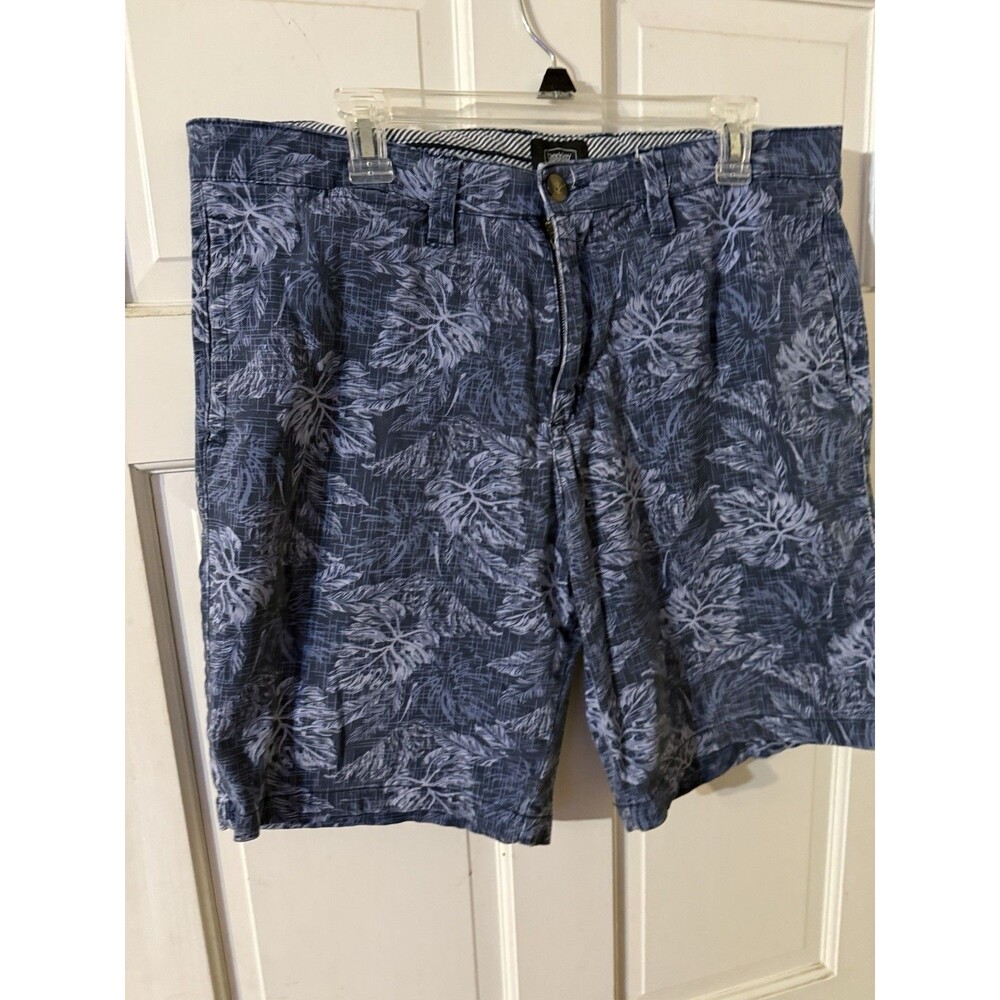 Berkeley Jensen Tropical Palm Leaf Bermuda Shorts Men Size 36W